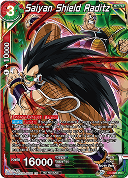 Saiyan Shield Raditz [P-326]