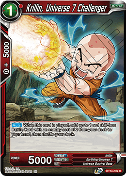 Krillin, Universe 7 Challenger [BT14-009]