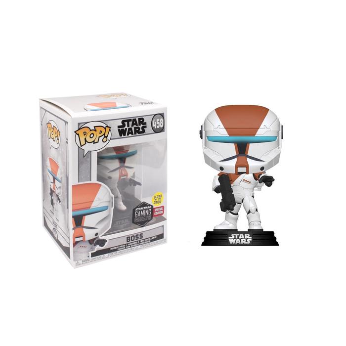 Boss (Glow in the Dark Gaming Greats Special Edition) #458 Star Wars Pop! Vinyl