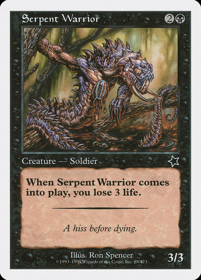 Serpent Warrior [Starter 1999]