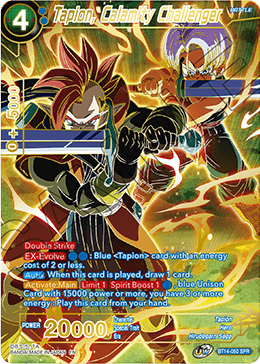 Tapion, Calamity Challenger (SPR) [BT14-050]