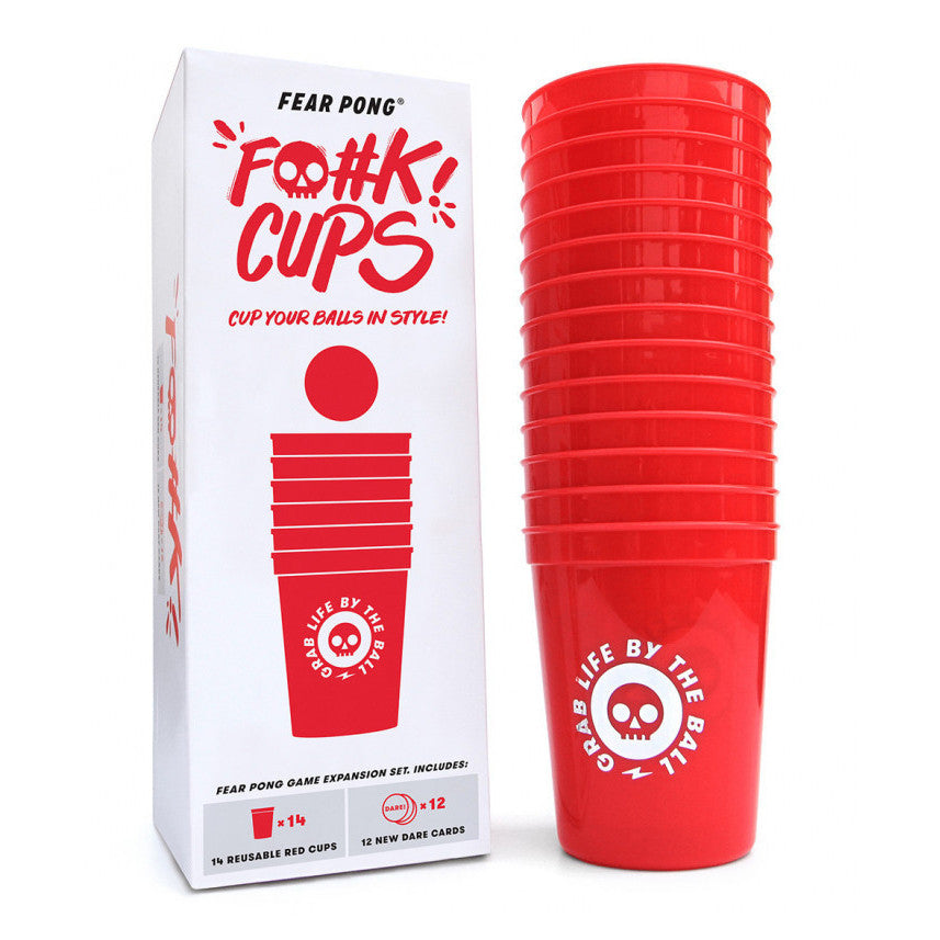 Fear Pong F@#K Cups