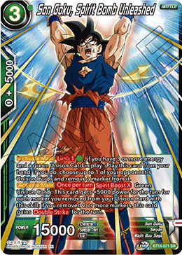 Son Goku, Spirit Bomb Unleashed [BT14-071]