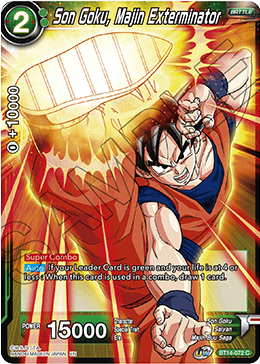 Son Goku, Majin Exterminator [BT14-072]
