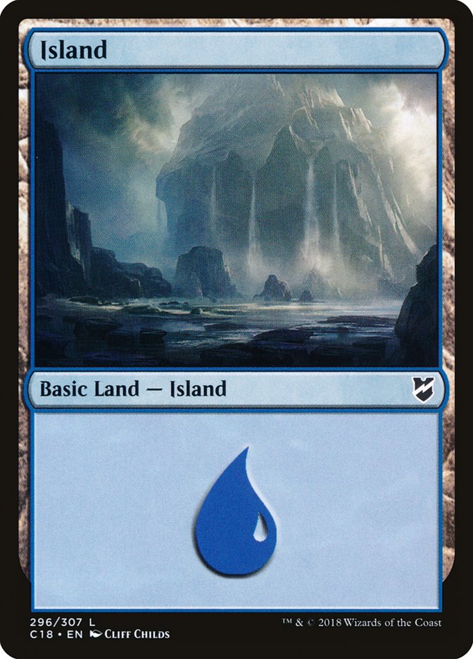 Island (296) [Commander 2018]