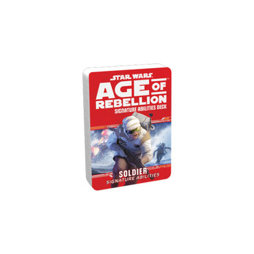 Star Wars RPG Age of Rebellion Soldier Signature Abilities Deck