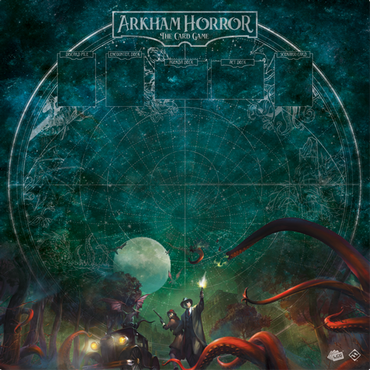 Arkham Horror Countless Terrors 1-4 Players Playmat