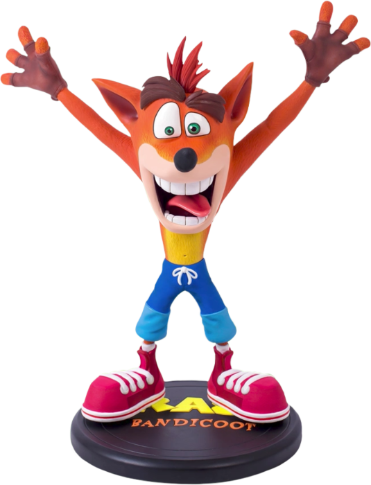 Crash Bandicoot 9" PVC Painted Statue