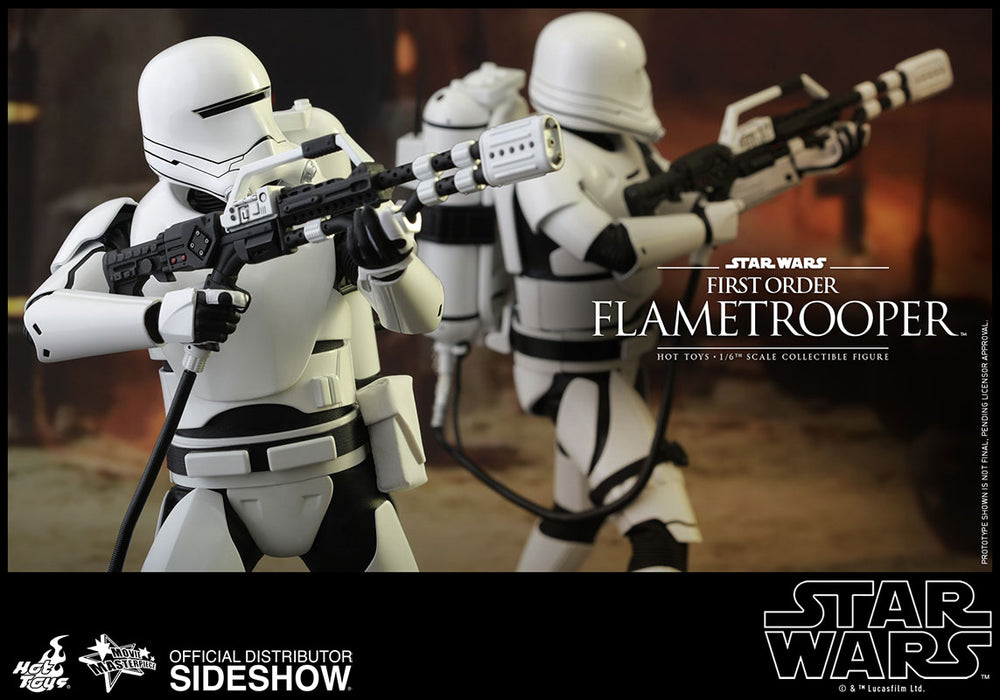 Star Wars First Order Flametroopers 1/6th Scale Hot Toys