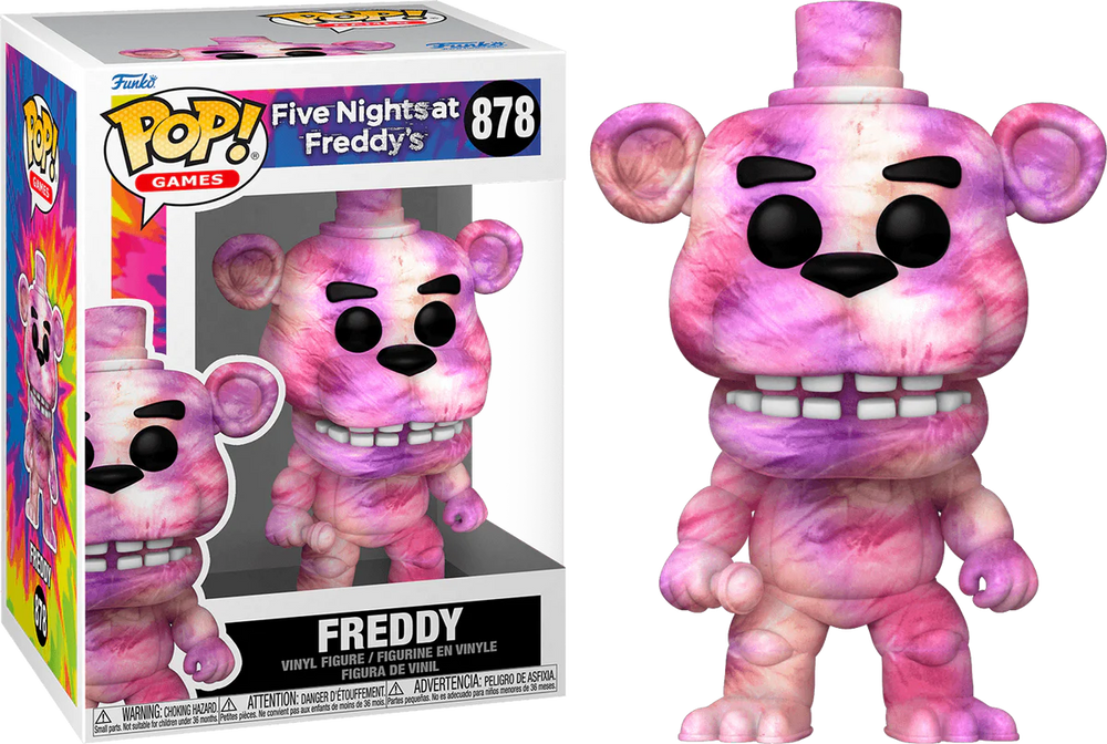 Freddy Tie Dye #878 Five Nights at Freddy's Pop! Vinyl