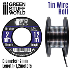 Flexible Tin Wire Roll 2mm - Green Stuff World