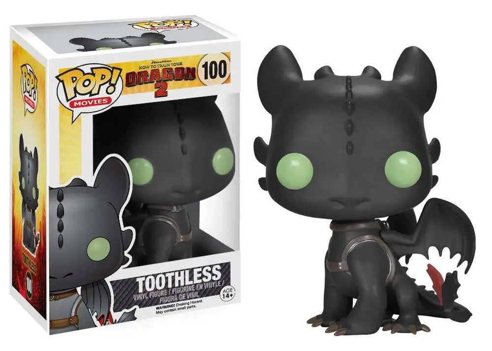 Toothless #100 How to train your Dragon 2 Pop! Vinyl