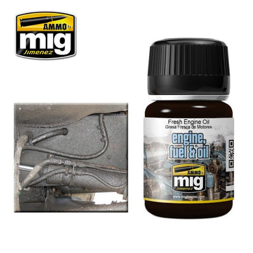 Ammo by MIG Enamel Effects Fresh Engine Oil 35ml