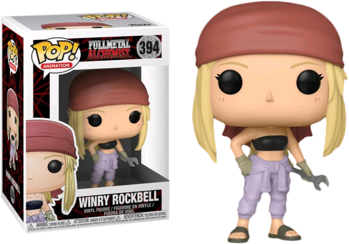 Winry Rockbell #394 Fullmetal Alchemist Pop! Vinyl