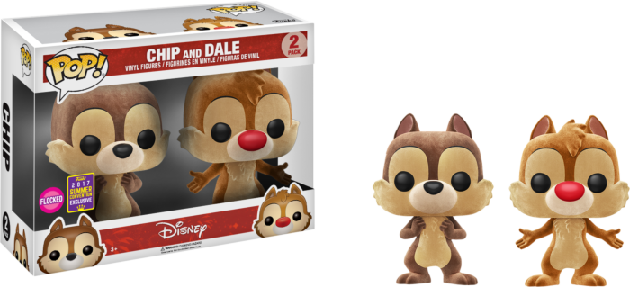 Chip and Dale (Flocked 2017 Summer Convention) Pop! Vinyl