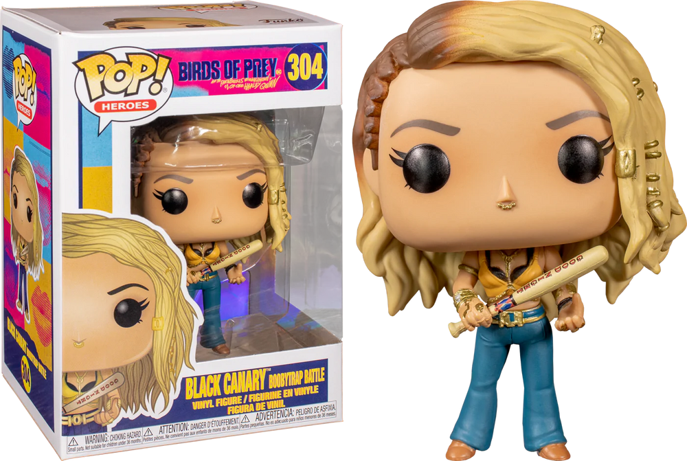 Black Canary Boobytrap Battle #304 Birds of Prey Pop! Vinyl