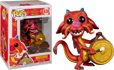 Mushu (Diamond Collection Special Edition) #630 Mulan Pop! Vinyl
