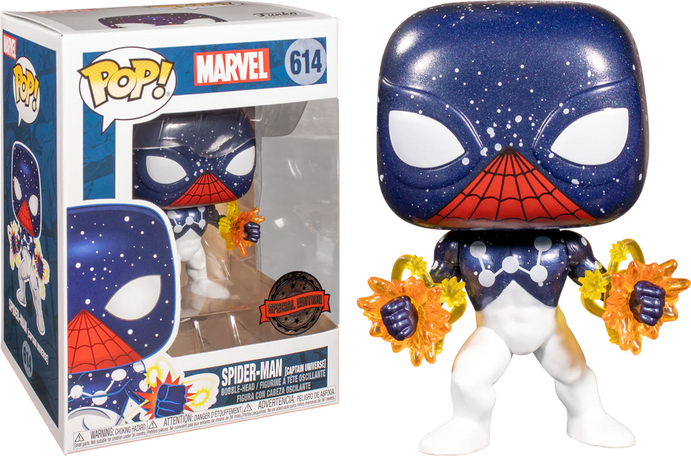 Spider-Man [Captain Universe] (Special Edition) #614 Marvel Pop! Vinyl