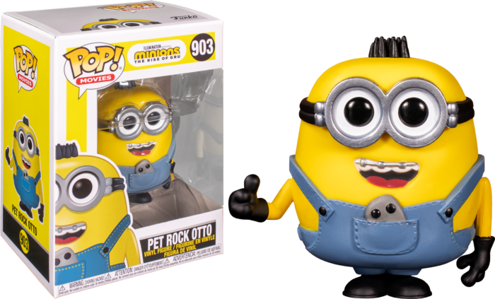 Pet Rock Otto #903 Minions The Rise of Gru Pop! Vinyl