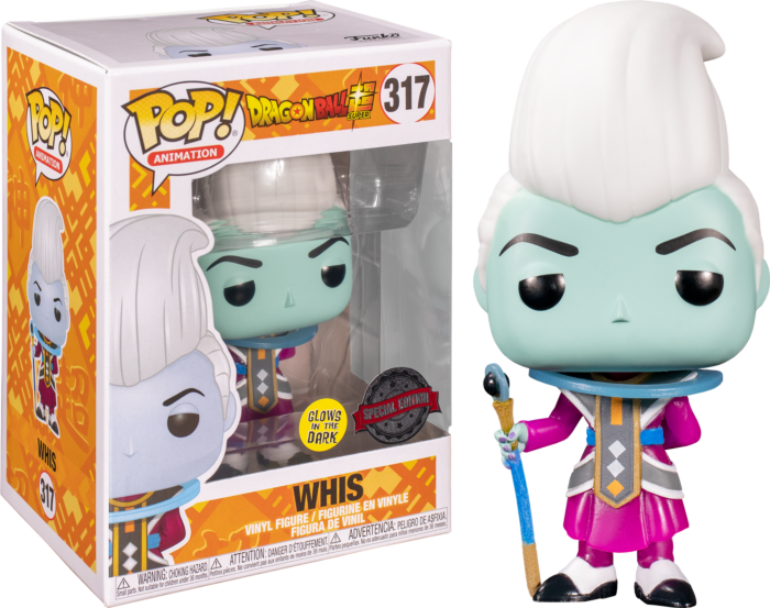 Whis (Special Edition Glow in the Dark) #317 Dragon Ball Super Pop! Vinyl