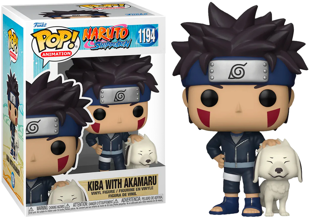 Kiba with Akamaru #1194 Naruto Shippuden Pop! Vinyl