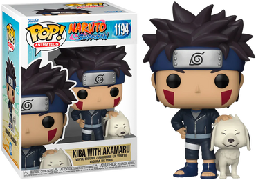 Kiba with Akamaru #1194 Naruto Shippuden Pop! Vinyl