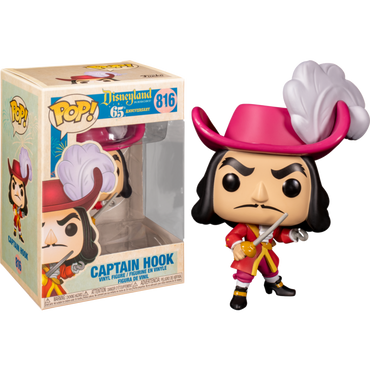 Captain Hook #816 Disneyland 65th Anniversary Pop! Vinyl