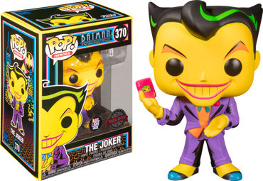 The Joker (Black Light Glow Special Edition) #370 Batman The Animated Series Pop! Vinyl