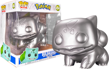 Bulbasaur (10 Inch Silver Special Edition) #454 Pokemon Pop! Vinyl