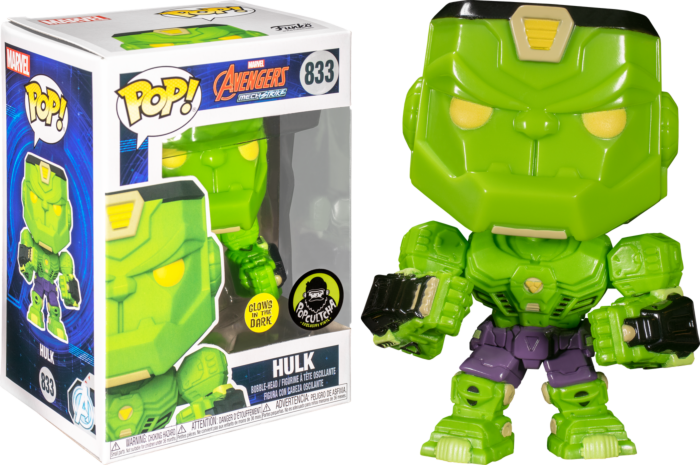 Hulk (Glow In the Dark Popcultcha) #833 Marvel Avengers MechStrike Pop! Vinyl