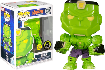 Hulk (Glow In the Dark Popcultcha) #833 Marvel Avengers MechStrike Pop! Vinyl