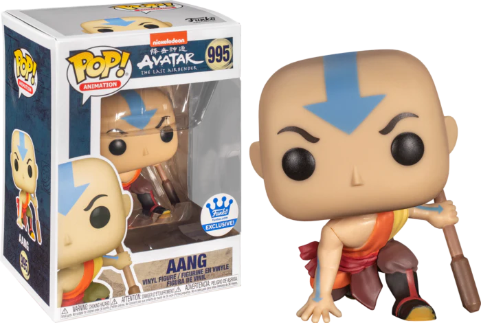 Aang (Funko Exclusive) #995 Avatar: The Last Airbender Funko Pop! Vinyl