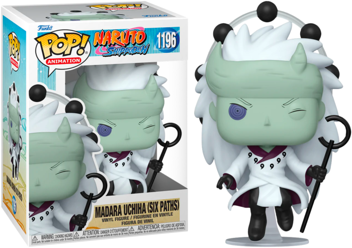 Madara Uchiha (Sage of Six Paths) #1196 Naruto Shippuden Pop! Vinyl