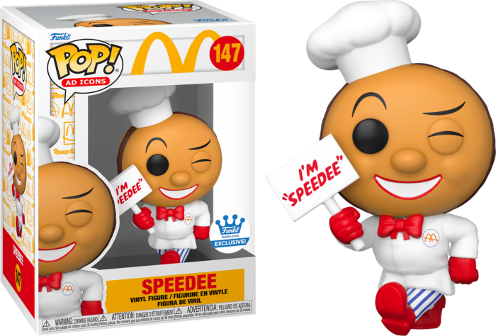 Speedee (Funko Exclusive) #147 McDonalds Pop! Vinyl