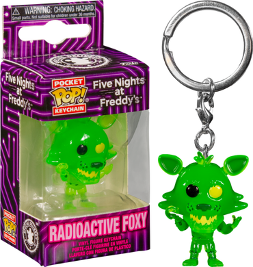 Radioactive Foxy - Five Nights at Freddy's Pop! Keychain