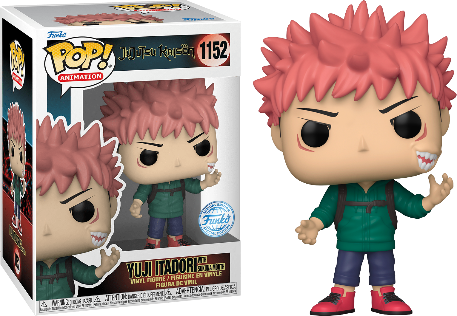 Yuji Itadori (Special Edition) #1152 Jujutsu Kaisen Pop! Vinyl