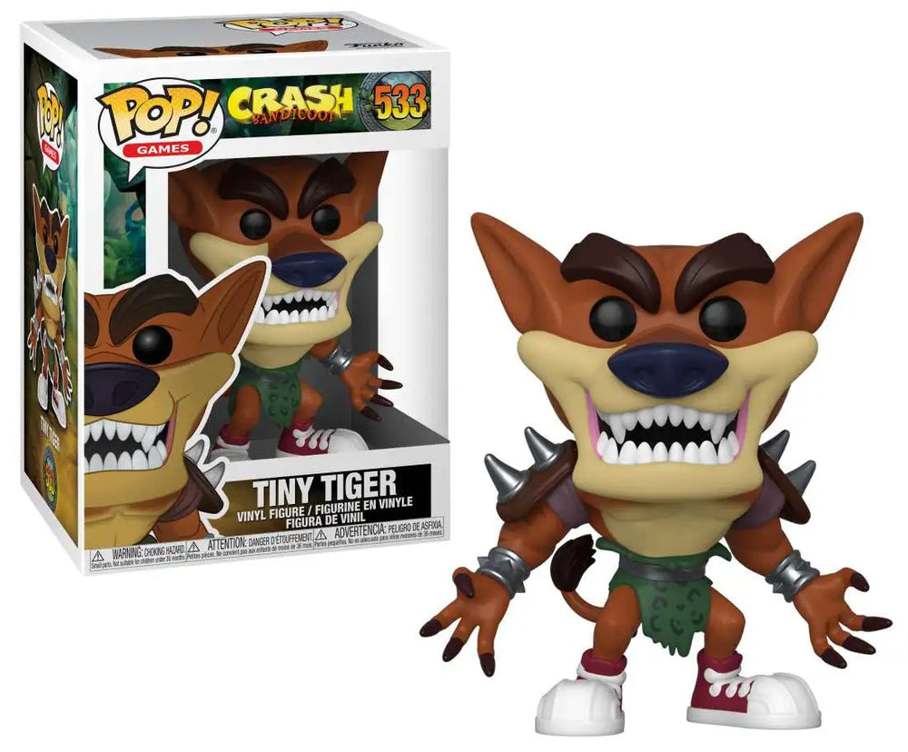 Tiny Tiger #533 Crash Bandicoot Pop! Vinyl