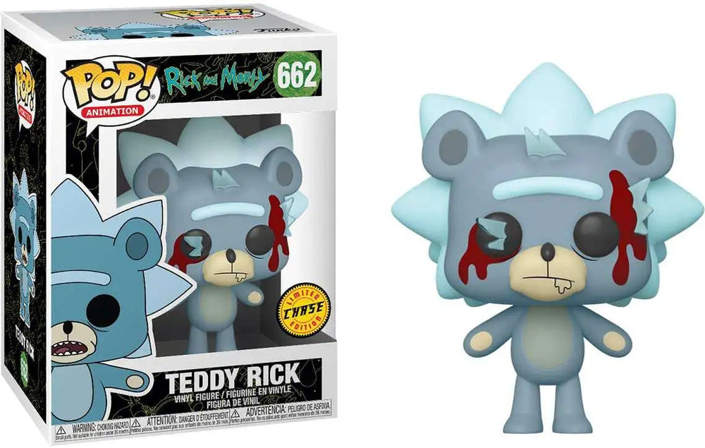 Teddy Rick w/ chase #662 Rick & Morty Pop! Vinyl