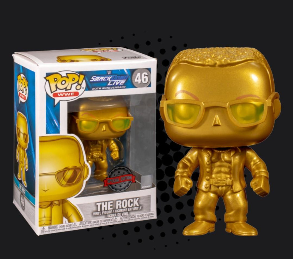 The Rock (Special Edition) #46 Smackdown Live 20th Anniversary Pop! Vinyl