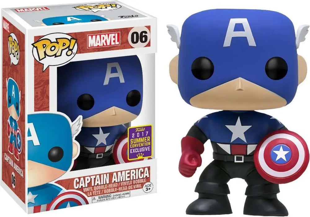 Captain America (2017 Summer Convention) #06 Marvel Pop! Vinyl