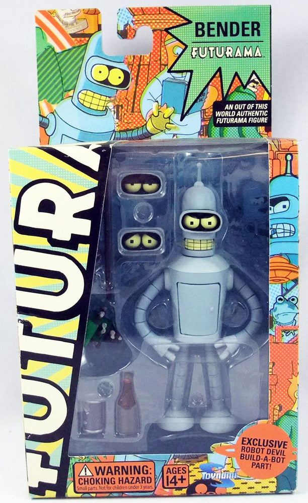Bender - Futurama Figure (Robot Devil Build-A-Bot)