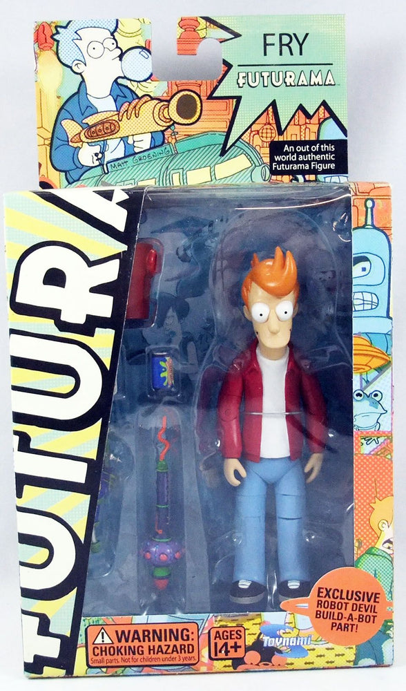 Fry - Futurama Figure (Robot Devil Build-A-Bot)