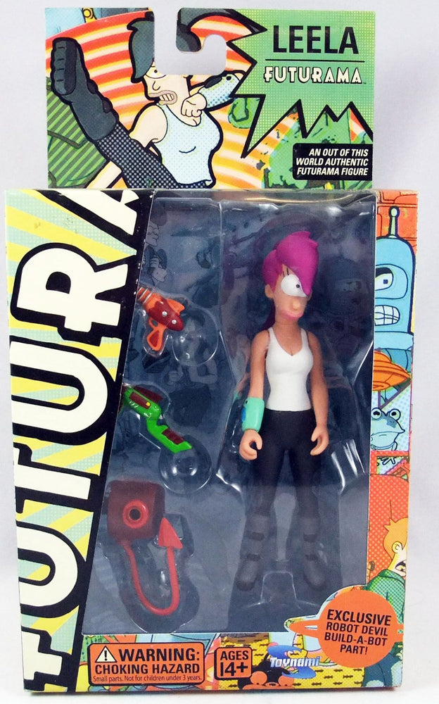 Leela - Futurama Figure (Robot Devil Build-A-Bot)