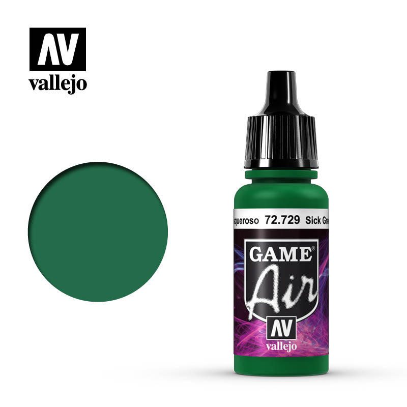Vallejo Game Air - Sick Green 17 ml