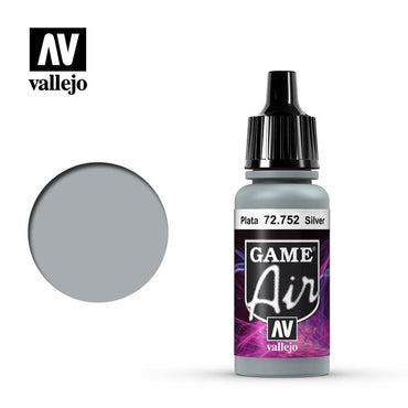 Vallejo Game Air - Silver 17 ml