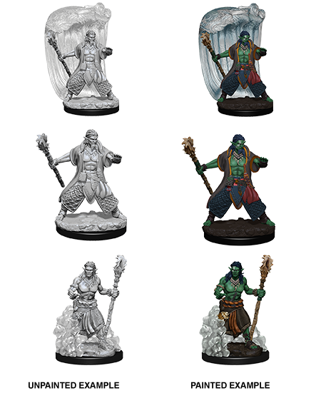 D&D Nolzurs Marvelous Unpainted Miniatures Water Genasi Male Druid