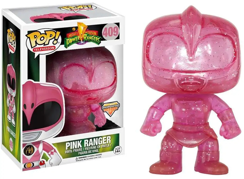 Pink Ranger (Morphing Exclusive) #409 Mighty Morphin Power Rangers Pop! Vinyl