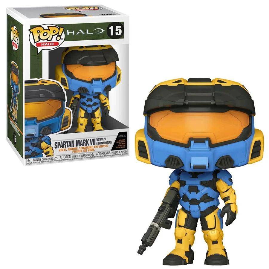 Spartan Mark VII With VK78 Commando Rifle #15 Halo Pop! Vinyl