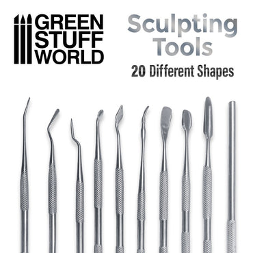 10x Sculpting Tools - Green Stuff World