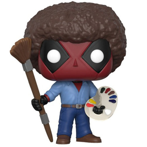 Deadpool as Bob Ross #319 Marvel Pop! Vinyl